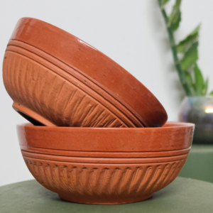 terracotta bowl